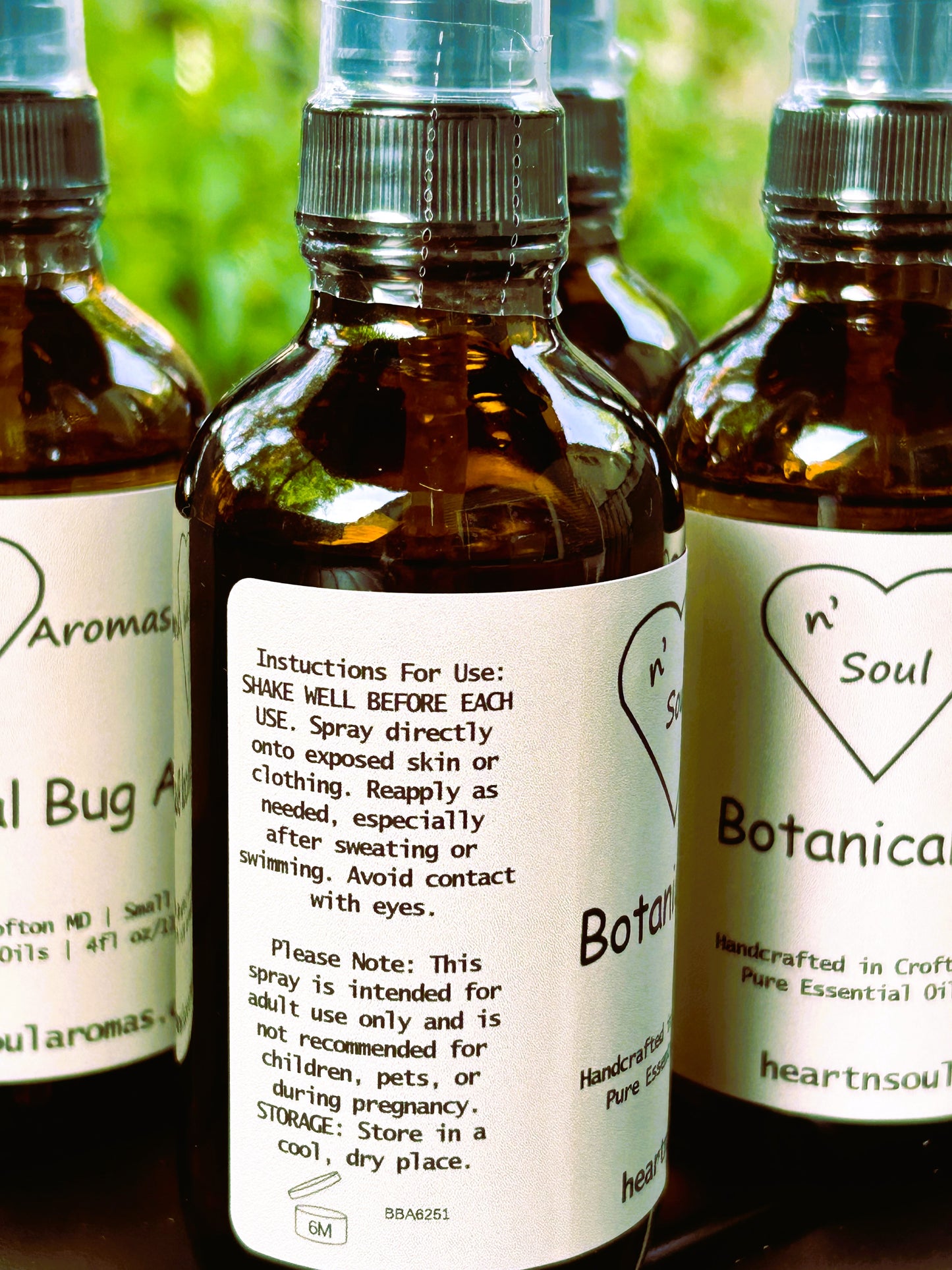 Botanical Bug Away- All Natural DEET Free Repellent