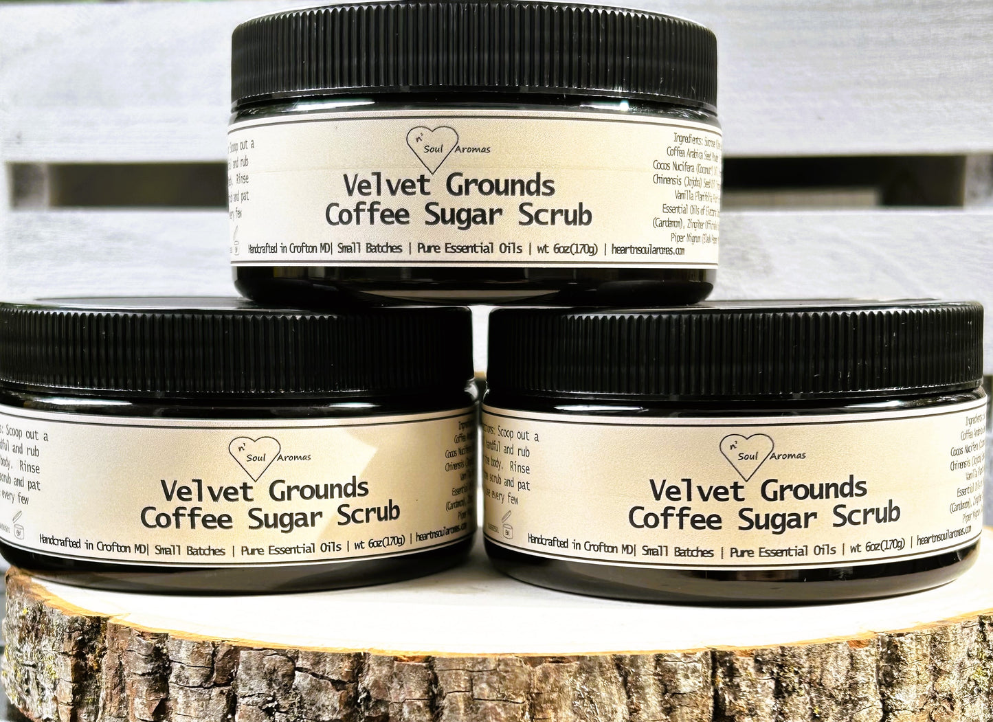 Velvet Grounds- Coffee Sugar Scrub