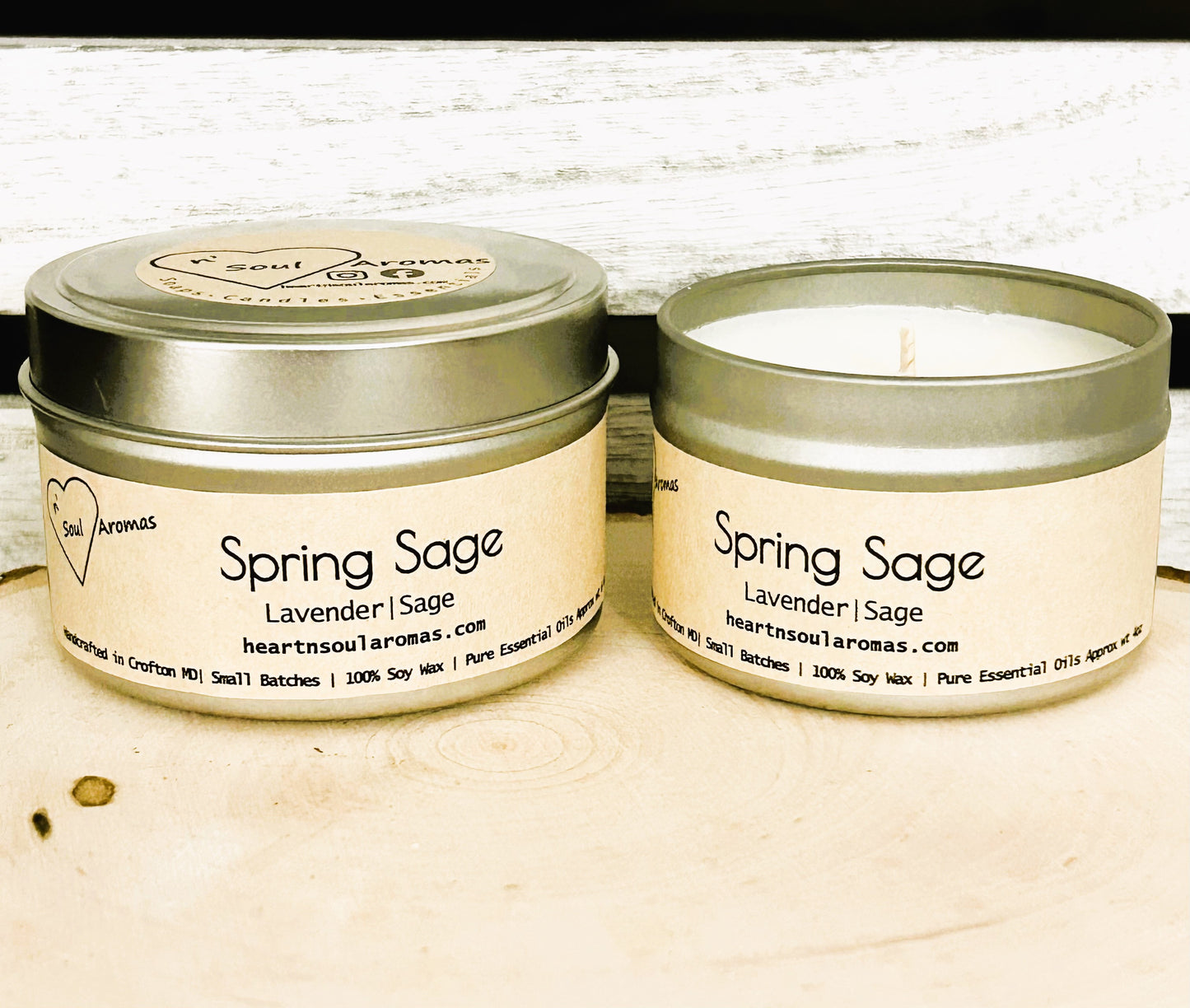 Spring Sage Candle