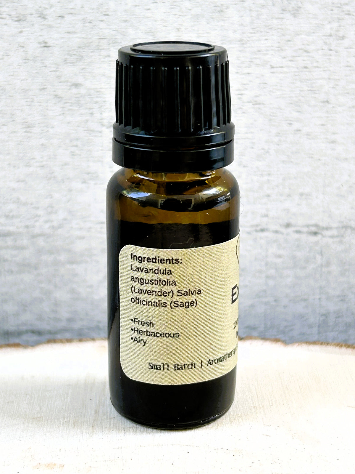 Expansive Essential Oil Blend Side Label