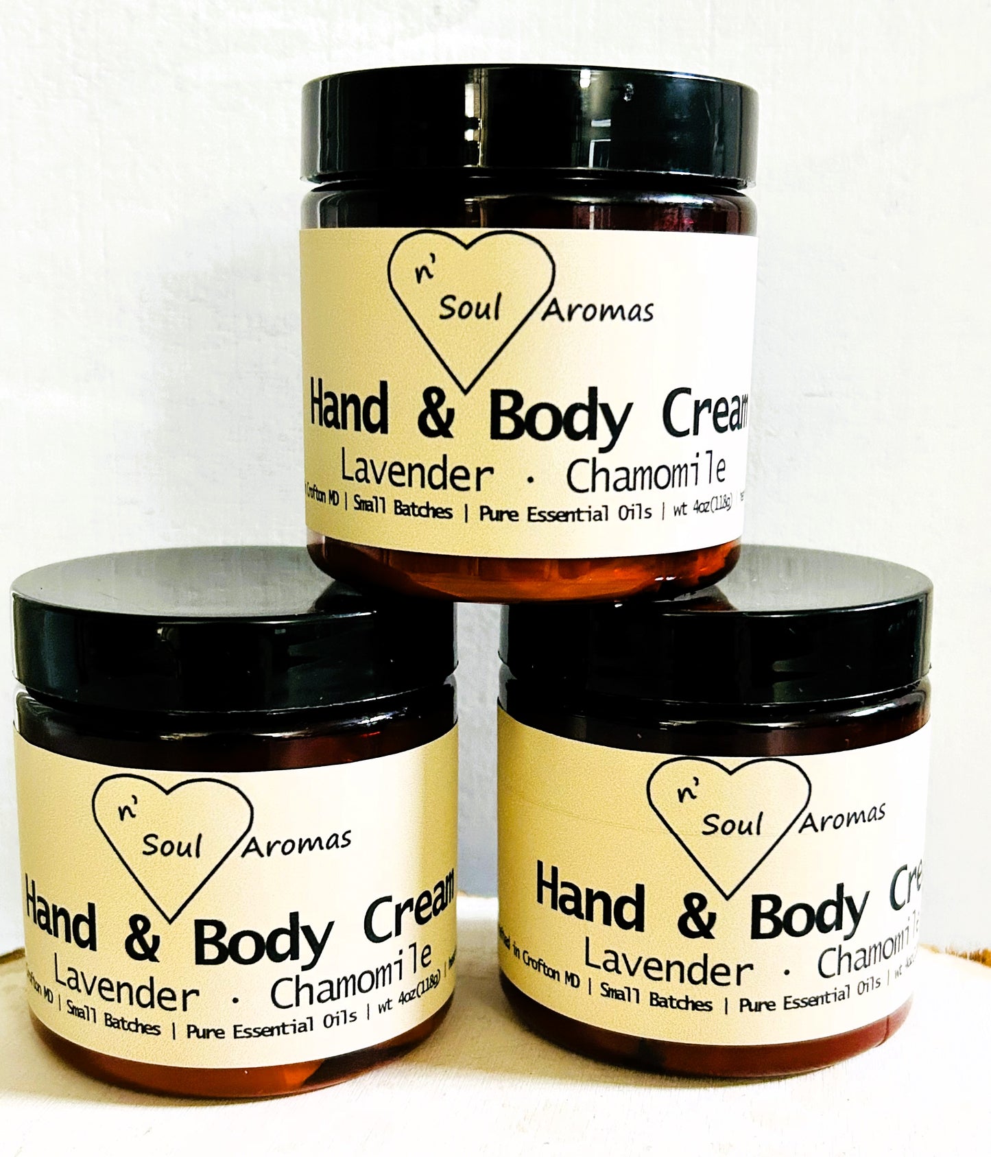 Jar Hand & Body Cream