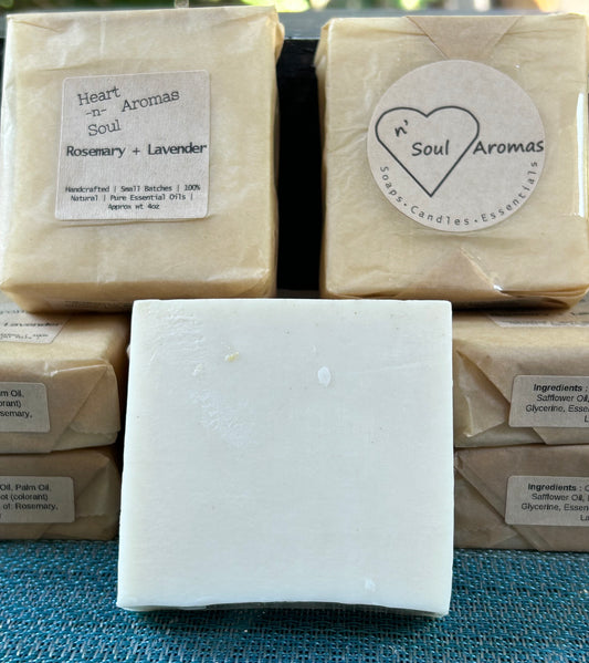 Rosemary + Lavender, Handcrafted Soap