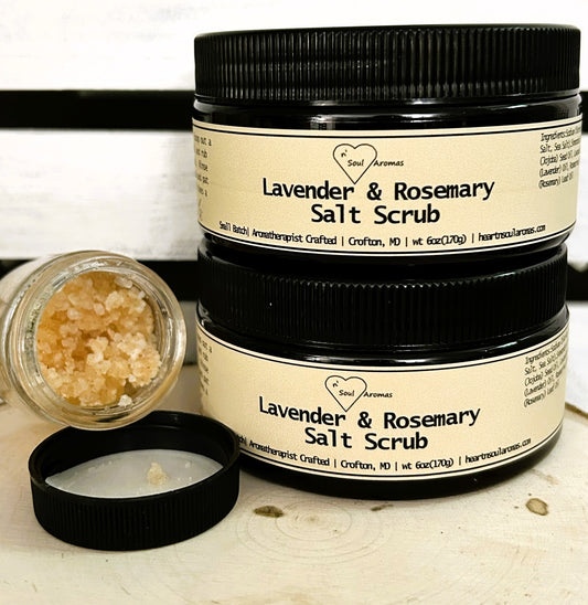 Exfoliation lavender rosemary