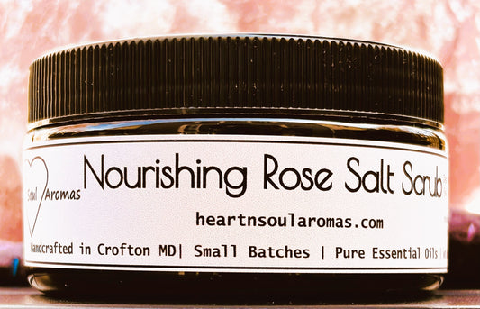Nourishing Rose Salt Scrub