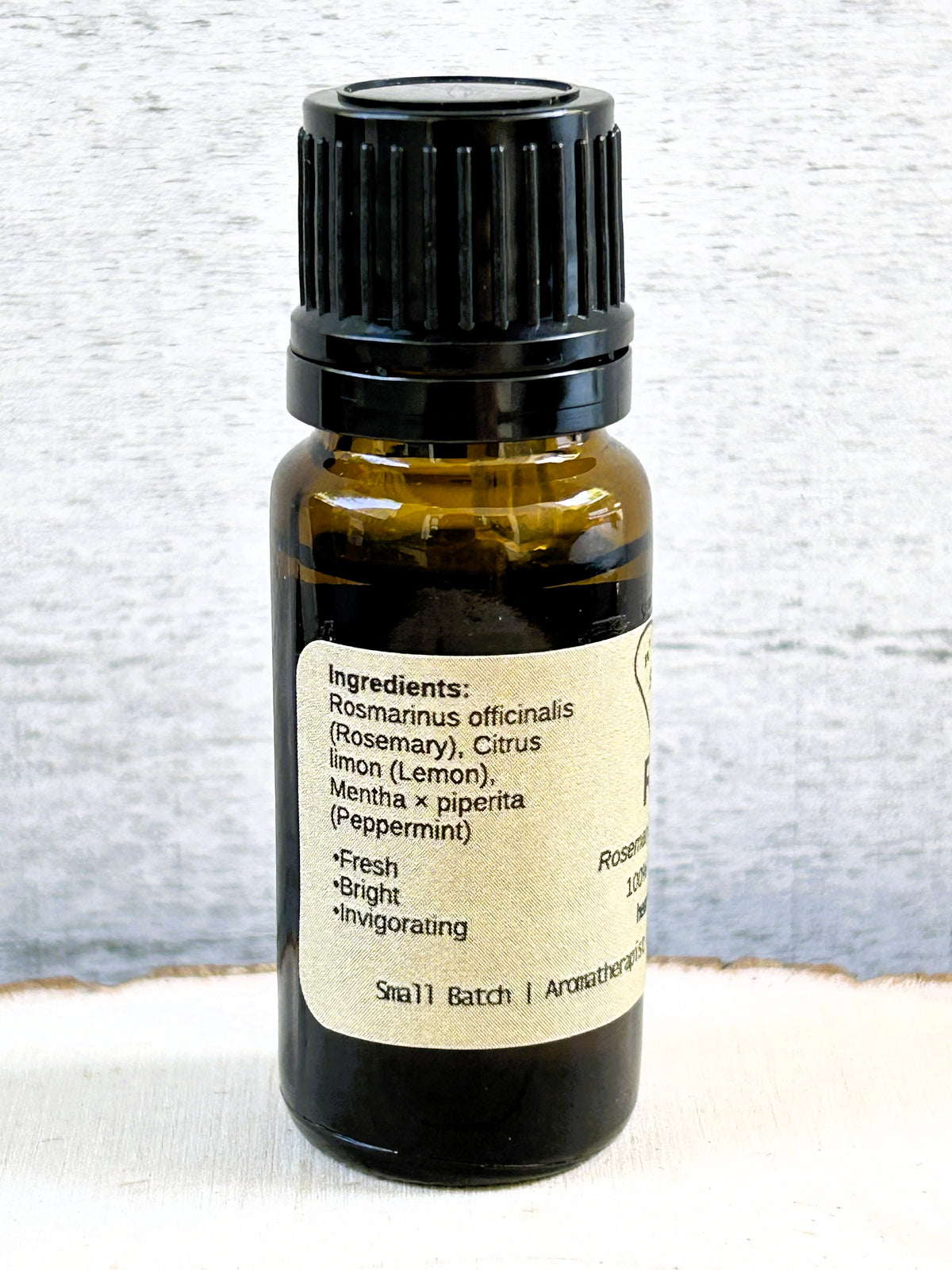 Revive Essential Oil Blend Side Label