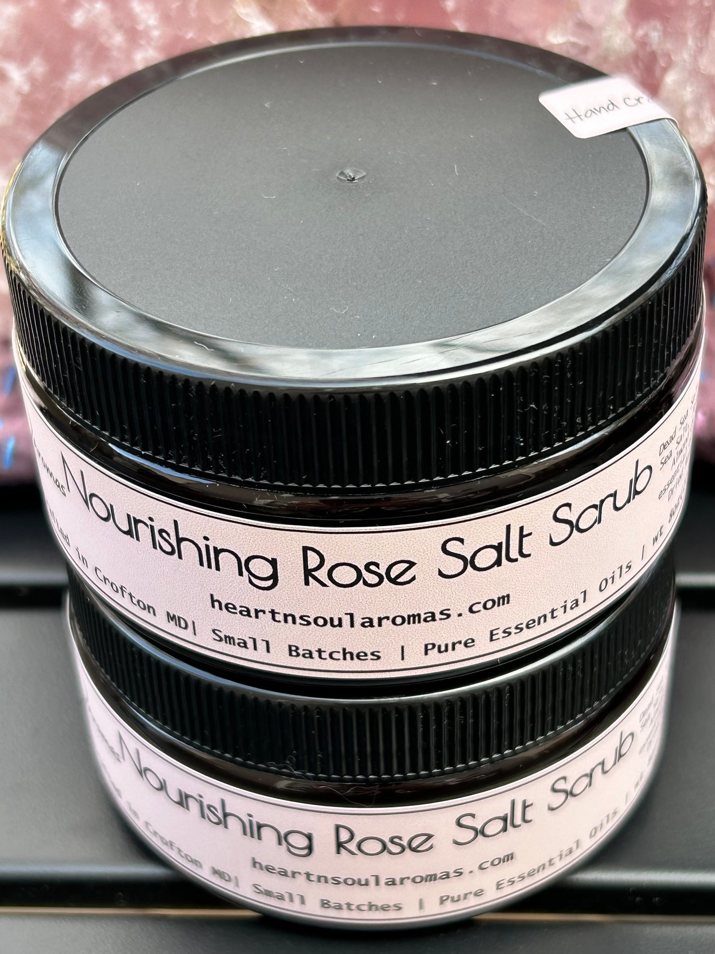 Rose Salt Scrub 