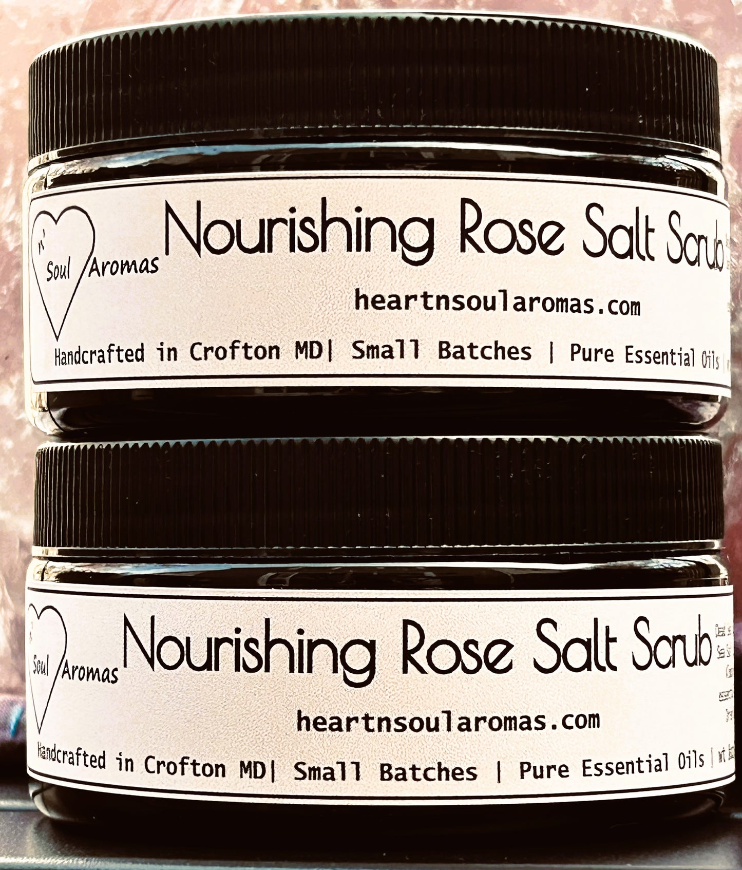 Rose Salt Scrub 