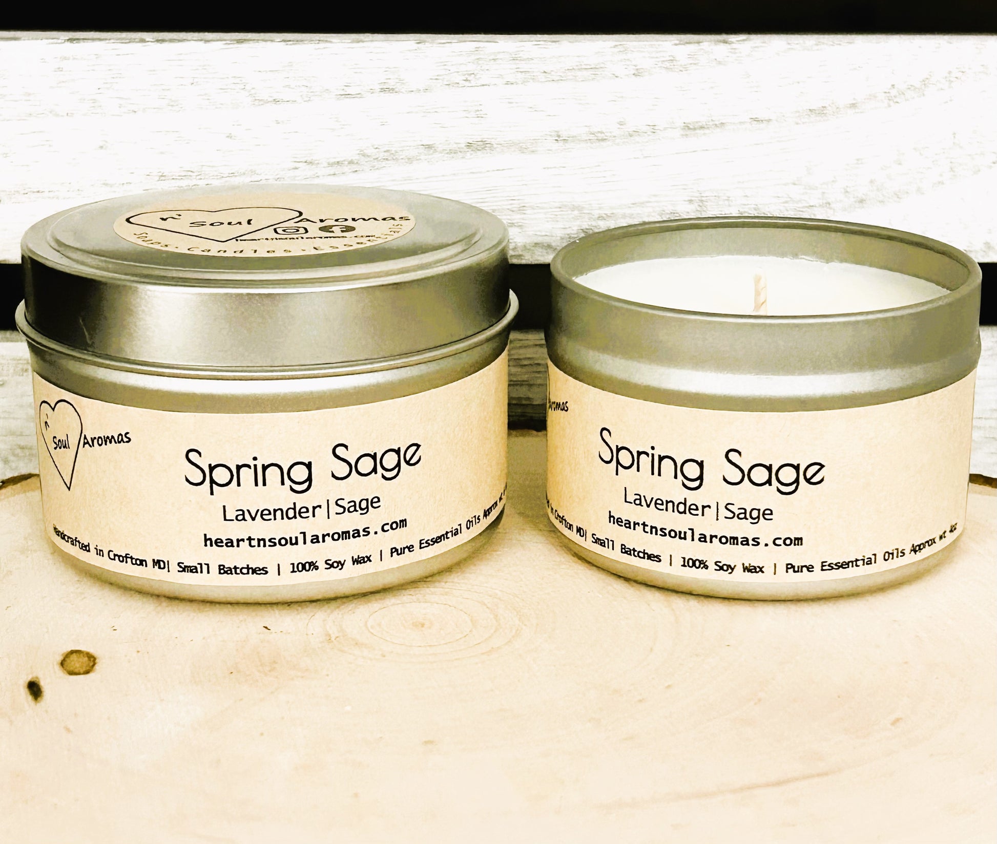 Spring Sage Candle