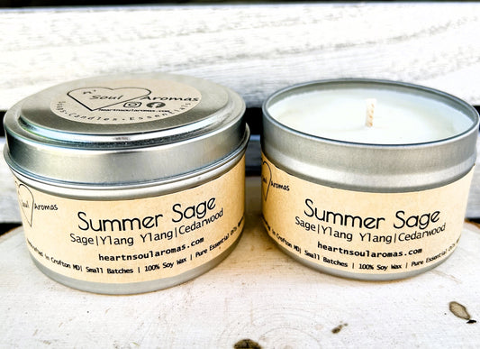 Summer Sage Aroma Candle