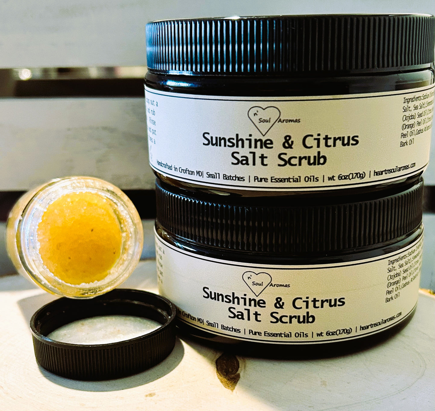 Sunshine & Citrus Salt Scrub