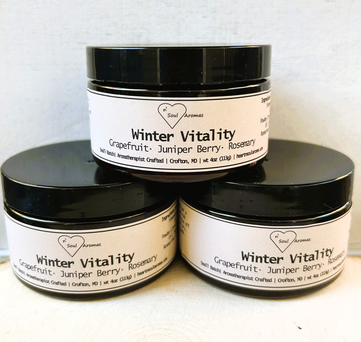 Winter Salt Scrub